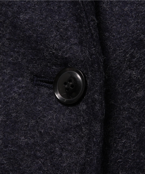 Another Edition（アナザーエディション）の「★★ブークレーチェスターコート（ネイビー）/AEBC ブークレー チェスター CT 79（チェスターコート・レディース・ネイビー・フリー）」の10枚目の写真