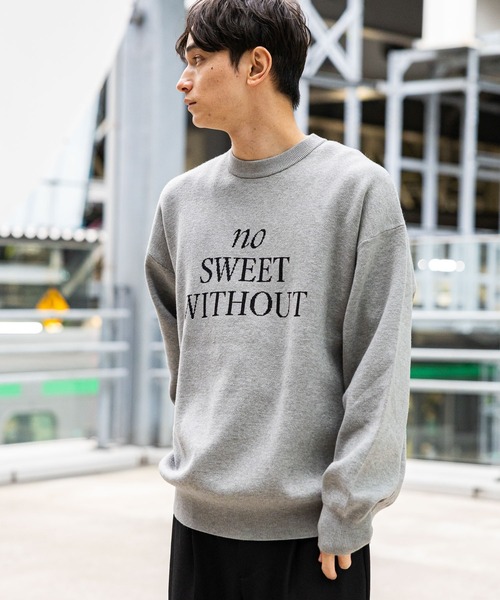 セール】スポンディッシュロゴニット / 608726（ニット/セーター