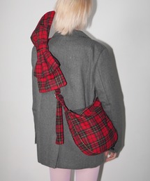 IMARI（イマリ）の「【 IMARI / イマリ 】 リボン ショルダー チェック柄 トートバッグ #（ショルダーバッグ）」