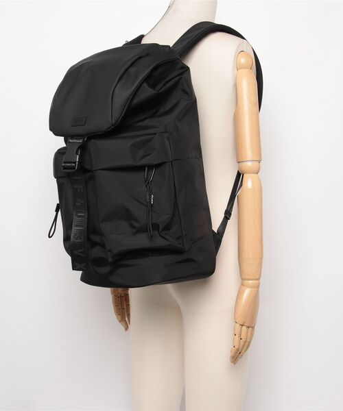 KLON(クローン)の「KLON MATTE COATED RUCK SACK-VAN BLACK(バックパック/リュック・レディース・ブラック・FREE)」の3枚目の写真