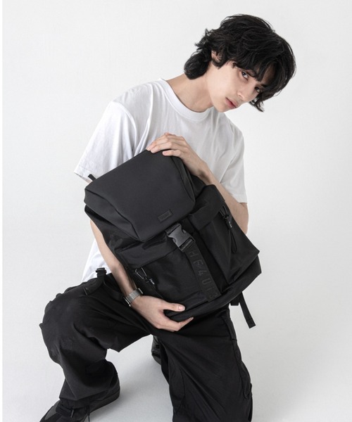 KLON MATTE COATED RUCK SACK-VAN BLACK（バックパック/リュック