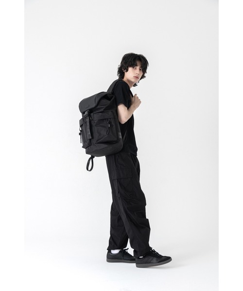 KLON(クローン)の「KLON MATTE COATED RUCK SACK-VAN BLACK(バックパック/リュック・レディース・ブラック・FREE)」の6枚目の写真