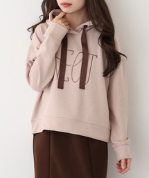 BRODIAEA（ブローディア）の「BRODIAEA 裏起毛ロゴパーカー（パーカー）」