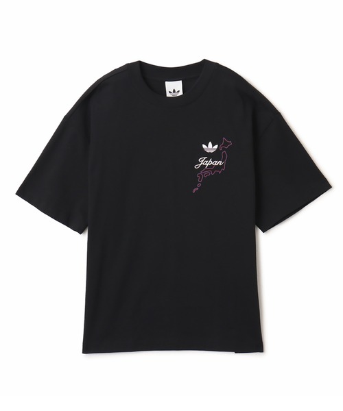 adidas(アディダス)の「adidas JAPAN S/S TEE / アディダス ジャパン ショートスリーブ ティー(Tシャツ/カットソー・メンズ・ブラック・S/M/L/XL/XXL)」の10枚目の写真