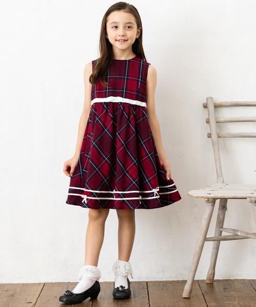 セール】よそいきワンピース 3点セット DECORA PINKY'S 3027653