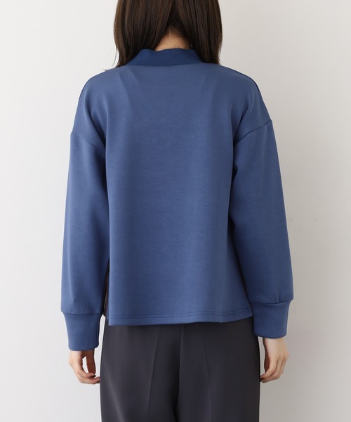 A.N.L(エーエヌエル レーベル)の「A.N.L ダンボールロゴプルオーバー(Tシャツ/カットソー・レディース・ブルー/ベージュ・38)」の5枚目の写真