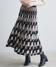 Paradise Picnic | 幾何柄ニットスカート(スカート)