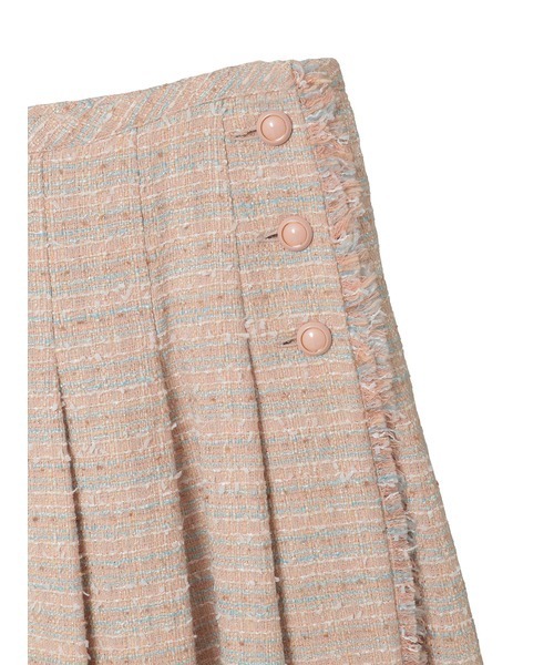 PINK HOUSE(ピンクハウス)の「ファンシーツイードスカート(スカート・レディース・ブラック/キナリ/ピンク系・MEDIUM/LARGE)」の11枚目の写真