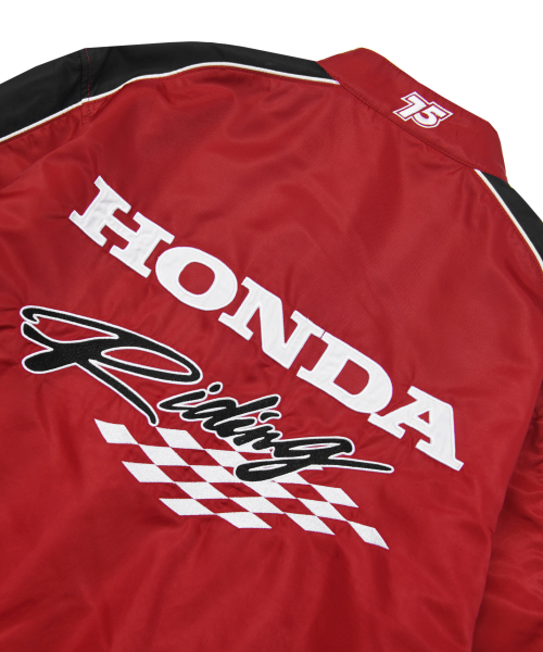 PHYPS MOTORCYCLE(フィップスモーターサイクル)の「Honda Racing Blouson_Red(ブルゾン・レディース・その他・SMALL/MEDIUM/LARGE/X-LARGE)」の6枚目の写真