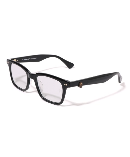 A BATHING APE(アベイシングエイプ)の「OPTICAL FRAME #11(メガネ・メンズ・ブラック/グレー/グリーン・FREE)」の1枚目の写真
