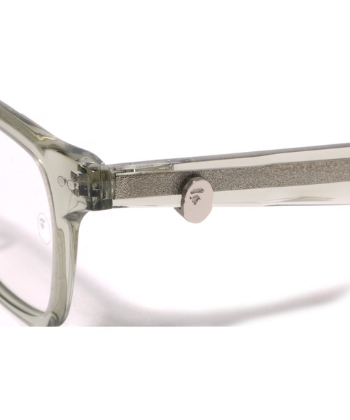 A BATHING APE(アベイシングエイプ)の「OPTICAL FRAME #11(メガネ・メンズ・ブラック/グレー/グリーン・FREE)」の9枚目の写真