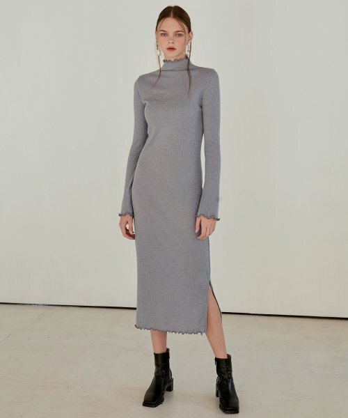 ETMON(エトモン)の「Layered Slim Long Dress Light Blue(ワンピース・レディース・その他・FREE)」の1枚目の写真