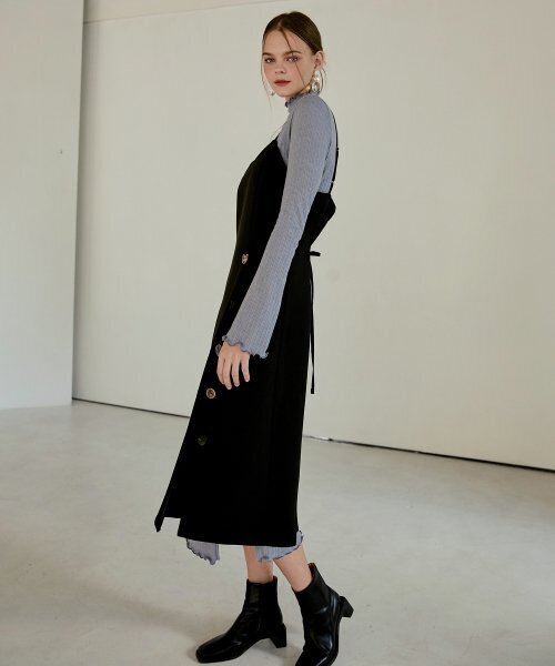 ETMON(エトモン)の「Layered Slim Long Dress Light Blue(ワンピース・レディース・その他・FREE)」の6枚目の写真