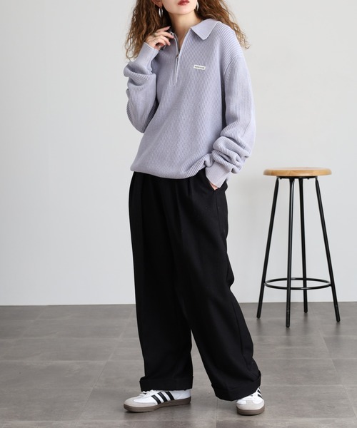 GUESS JEANS(ゲスジーンズ)の「GUESS JEANS ハーフジップニットシャツ(ニット/セーター・メンズ・ライトブルー・S/M/L/XL)」の19枚目の写真