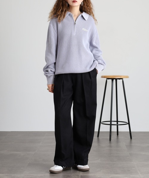 GUESS JEANS(ゲスジーンズ)の「GUESS JEANS ハーフジップニットシャツ(ニット/セーター・メンズ・ライトブルー・S/M/L/XL)」の20枚目の写真