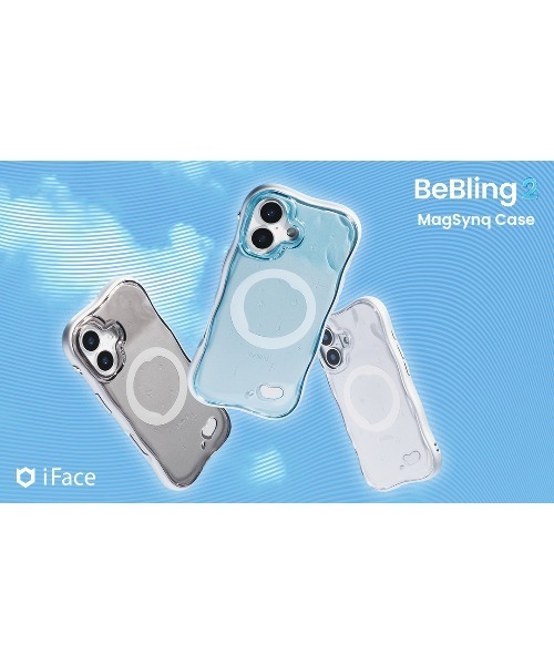 iFace(アイフェイス)の「iPhone 17/17Pro/17ProMax/16/16Pro/16ProMax/15/14/13/Galaxy S26/S26+/S26Ultra専用 iFace BeBling 2 MagSynq MagSafe対応 ケース(スマホケース/カバー・レディース・ブラック/クリア/ブルー・iPhone 13/14/15/iPhone 16/iPhone 16 Pro/iPhone 16 Pro Max/iPhone 17/iPhone 17 Pro/iPhone 17 Pro Max/26.0/26L/26H)」の4枚目の写真