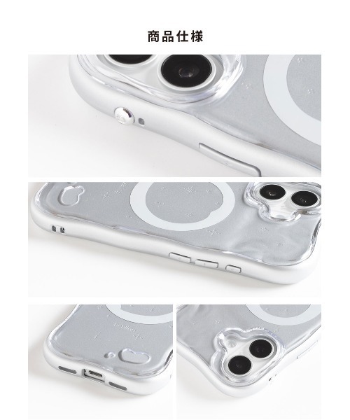 iFace(アイフェイス)の「iPhone 17/17Pro/17ProMax/16/16Pro/16ProMax/15/14/13/Galaxy S26/S26+/S26Ultra専用 iFace BeBling 2 MagSynq MagSafe対応 ケース(スマホケース/カバー・レディース・ブラック/クリア/ブルー・iPhone 13/14/15/iPhone 16/iPhone 16 Pro/iPhone 16 Pro Max/iPhone 17/iPhone 17 Pro/iPhone 17 Pro Max/26.0/26L/26H)」の15枚目の写真