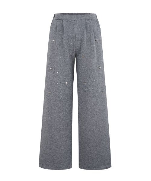 kirakira jewel pants（スラックス）｜andwang（アンドワン）の