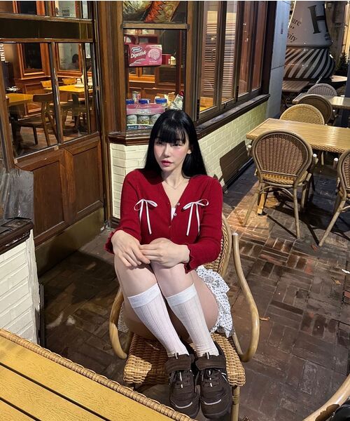 ARI(アリ)の「MINI HEART CANCAN SKIRT PANTS / WHITE(スカート・レディース・ホワイト・FREE)」の11枚目の写真