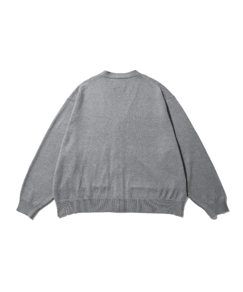 ANGLAN(アングラン)の「Lazy Pocket Cardigan - Grey(カーディガン/ボレロ・メンズ・その他・FREE)」の2枚目の写真