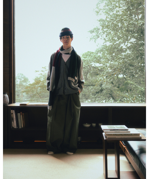 ANGLAN(アングラン)の「Lazy Pocket Cardigan - Grey(カーディガン/ボレロ・メンズ・その他・FREE)」の8枚目の写真