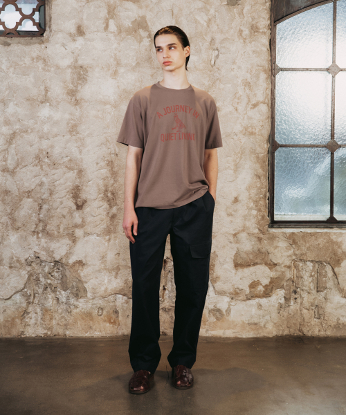 SHIRTER(シャーター)の「WASHED JOURNEY T-SHIRT (BRICK)(Tシャツ/カットソー・メンズ・その他・SMALL/MEDIUM/LARGE)」の4枚目の写真