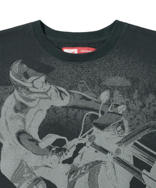 PHYPS MOTORCYCLE(フィップスモーターサイクル)の「Racer Sleeveless Pigment Dark Charcoal(Tシャツ/カットソー・レディース・その他・MEDIUM/LARGE/X-LARGE)」の4枚目の写真