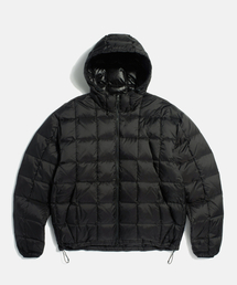 Hooded Light Down Jacket Black