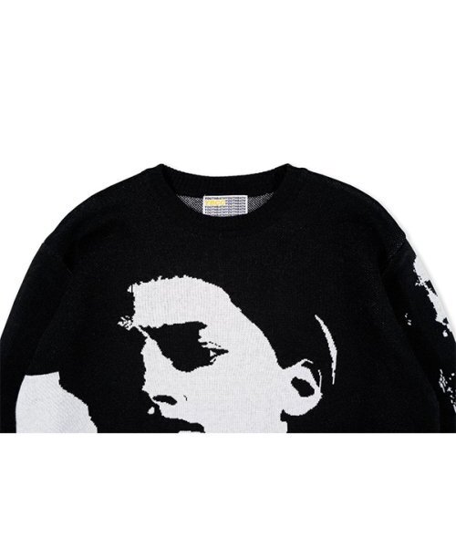 youthbath(ユースバース)の「YB WOMEN GRAPHIC KNIT_BLACK(ニット/セーター・レディース・その他・MEDIUM/LARGE)」の2枚目の写真
