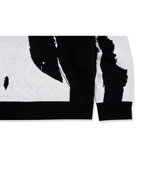 youthbath(ユースバース)の「YB WOMEN GRAPHIC KNIT_BLACK(ニット/セーター・レディース・その他・MEDIUM/LARGE)」の5枚目の写真
