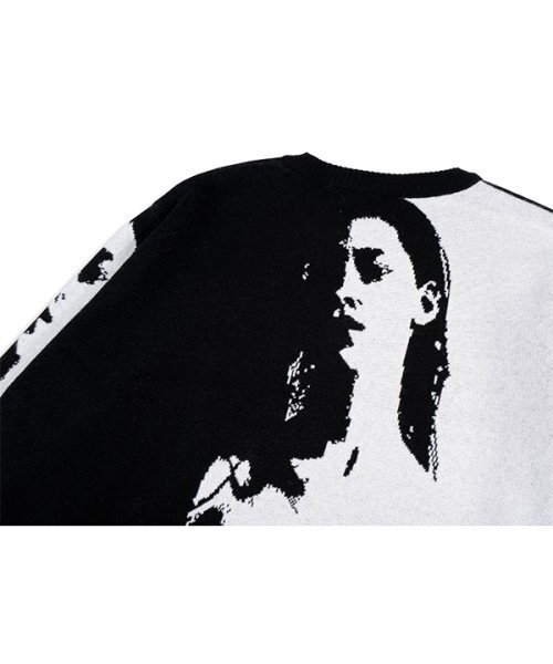 youthbath(ユースバース)の「YB WOMEN GRAPHIC KNIT_BLACK(ニット/セーター・レディース・その他・MEDIUM/LARGE)」の6枚目の写真