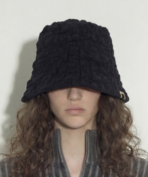 UNDERCONTROL STUDIO（アンダーコントロールスタジオ）の「バブルパターンコットンバケットハット STAND BUCKET / BUBBLE / BLACK（ハット）」