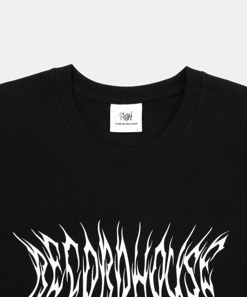 SLOW RECORD HOUSE(スローレコードハウス)の「ライトニングTシャツ_ブラック(Tシャツ/カットソー・レディース・その他・SMALL/MEDIUM/LARGE/X-LARGE)」の3枚目の写真