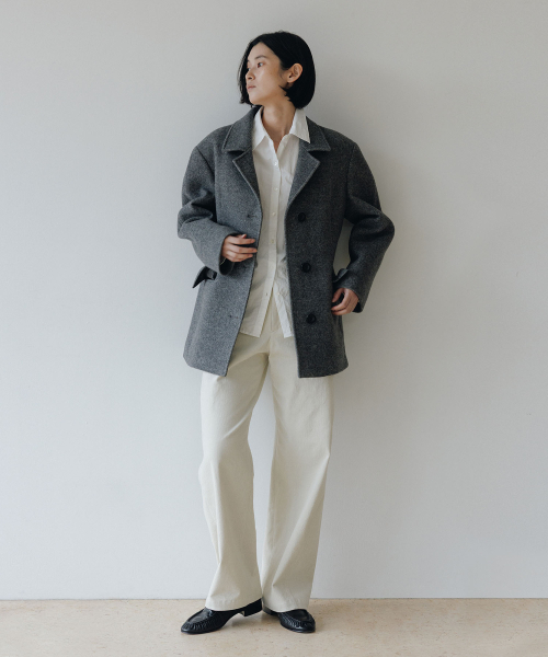 BLANKROOM HER（ブランクルームウーマン）の「ELLIE ジャケット_GRAY（テーラードジャケット・レディース・その他・0/1）」の5枚目の写真