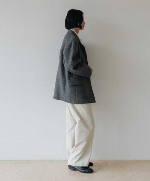 BLANKROOM HER（ブランクルームウーマン）の「ELLIE ジャケット_GRAY（テーラードジャケット・レディース・その他・0/1）」の6枚目の写真