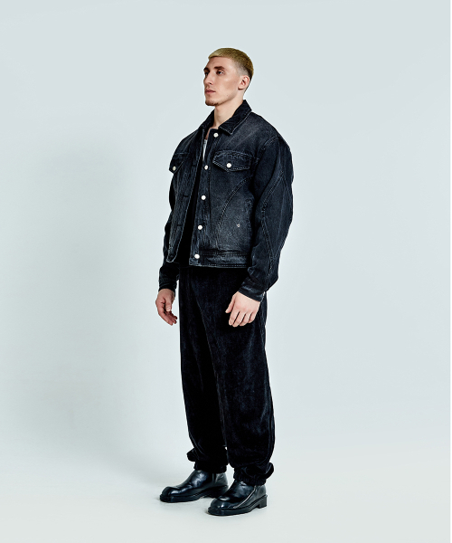 51%（フィフティーワンパーセント）の「Tunnel Lining denim Jacket - Washed black（デニムジャケット・メンズ・その他・MEDIUM/LARGE）」の3枚目の写真