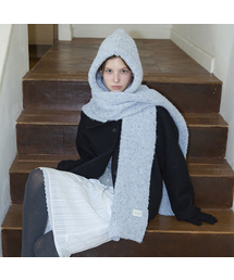 MINCO（ミンシオ）の「クッキーニットマフラー_gray（マフラー）」