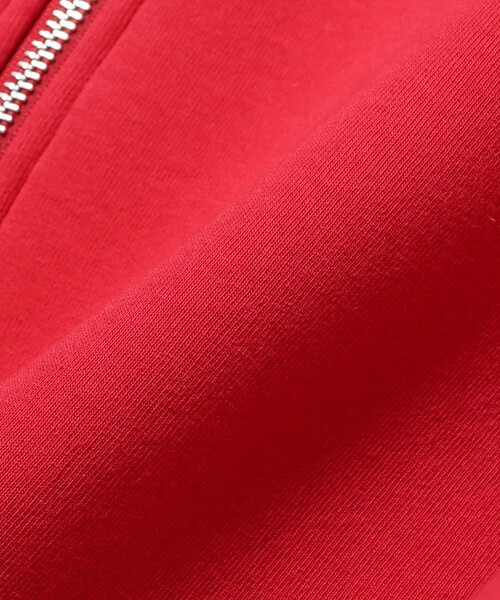 BEAMS（ビームス）の「フルフェイス ジップアップ フーディ 【ワイドショートフィット】（パーカー・メンズ・ブラック/レッド・S/M/L/XL）」の12枚目の写真