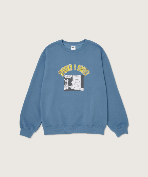 PLAC(プラック)の「CASPER x PLAC スプーキーキャスパースウェットシャツブルー(スウェット・メンズ・その他・LARGE/MEDIUM/SMALL/X-SMALL)」の3枚目の写真