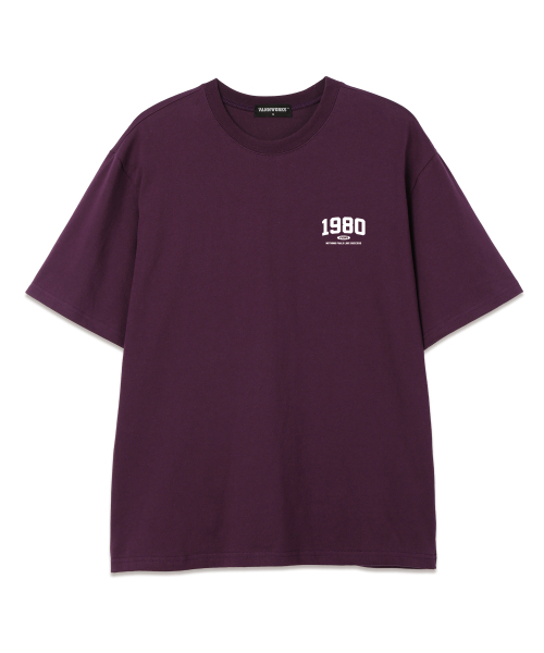 VANNWORKS(バンワークス)の「MINI 1980 オーバーサイズ 半袖Tシャツ (VS0050) パープル/ホワイト(Tシャツ/カットソー・レディース・その他・LARGE/MEDIUM)」の1枚目の写真