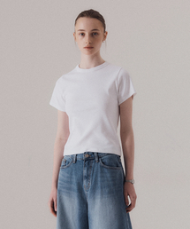 SILN（シルン）の「Classy essential t-shirt (WHITE)（Tシャツ/カットソー）」