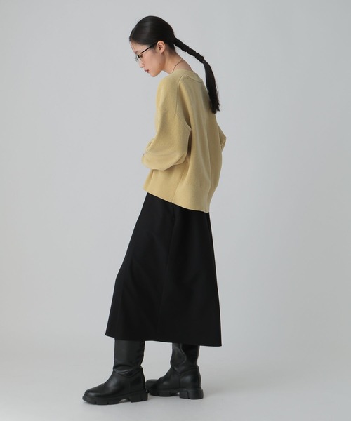 LEPSIM（レプシィム）の「タックハーフパンツ　621250（その他パンツ・レディース・ブラック/チャコールグレー・FREE）」の7枚目の写真