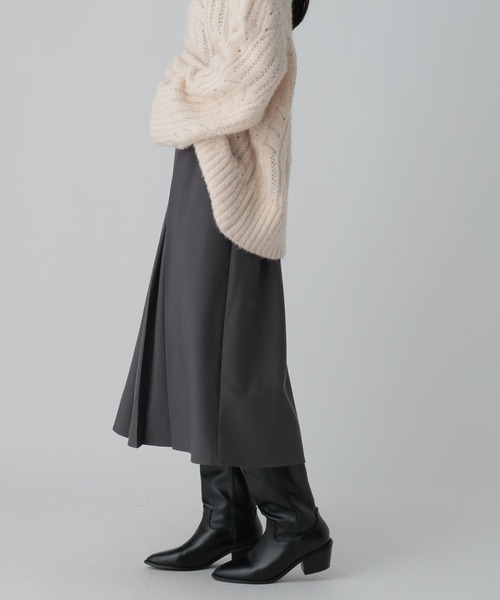 LEPSIM（レプシィム）の「タックハーフパンツ　621250（その他パンツ・レディース・ブラック/チャコールグレー・FREE）」の11枚目の写真