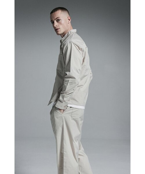 APOSTROPHE COMMA(アポストロフィコンマ)の「ストリングナイロンワイドパンツ(アイボリー)(スウェットパンツ・メンズ・その他・MEDIUM/SMALL/LARGE)」の7枚目の写真