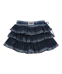 OURSAYSOUR | ウォッシュドラッフルカンカンスカートネイビー(スカート)