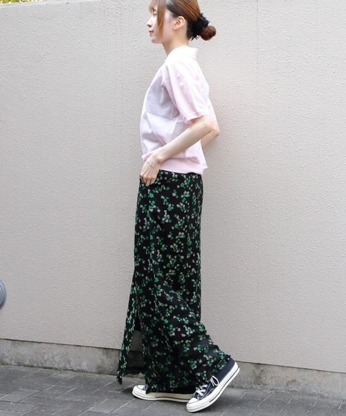 THE SHINZONE(ザ シンゾーン)の「THE SHINZONE/シンゾーン テラニットプルオーバー TELA KNIT PULLOVER 26MMSNI04(Tシャツ/カットソー・レディース・グリーン/ピンク・FREE)」の19枚目の写真