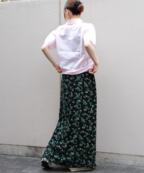 THE SHINZONE(ザ シンゾーン)の「THE SHINZONE/シンゾーン テラニットプルオーバー TELA KNIT PULLOVER 26MMSNI04(Tシャツ/カットソー・レディース・グリーン/ピンク・FREE)」の20枚目の写真