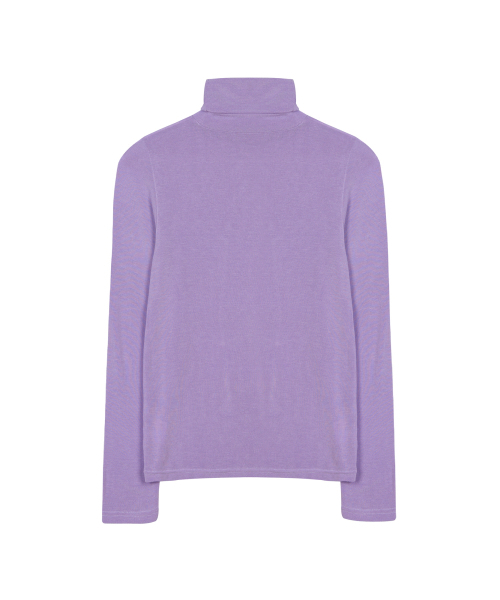 NICK&NICOLE（ニックアンドニコール）の「[ESSENTIAL] MINIMAL SLIM TURTLENECK TOP_PURPLE（Tシャツ/カットソー・レディース・その他・FREE）」の5枚目の写真