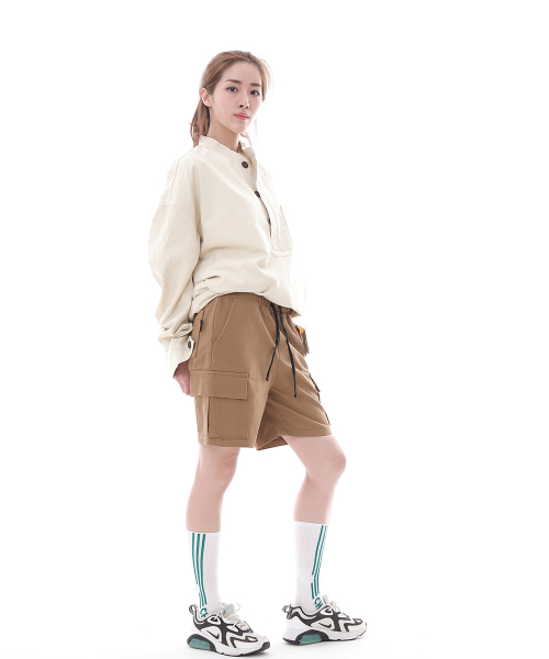 SAINTCREW(セントクルー)の「コンフォータブルモダンカーゴショーツ CM-1200C キャメル(その他パンツ・メンズ・その他・MEDIUM/LARGE/X-LARGE)」の5枚目の写真