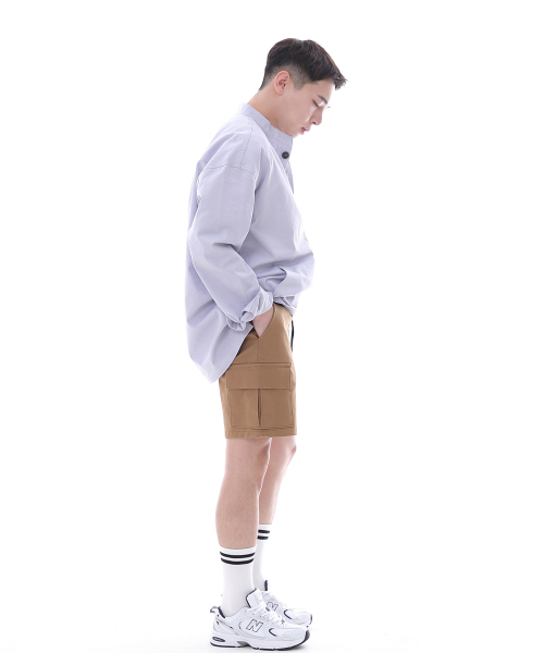 SAINTCREW(セントクルー)の「コンフォータブルモダンカーゴショーツ CM-1200C キャメル(その他パンツ・メンズ・その他・MEDIUM/LARGE/X-LARGE)」の8枚目の写真